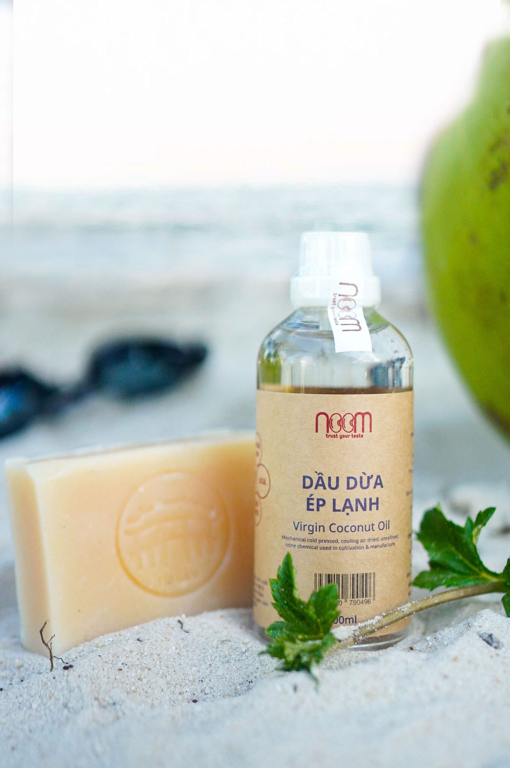 dầu dừa ép lạnh du lịch xanh