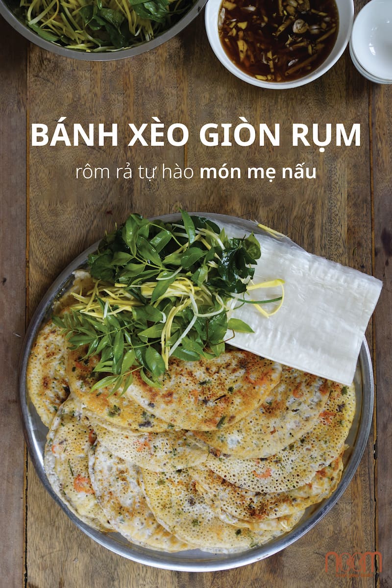 bánh xèo giòn rụm từ bột gạo đa dụng TRT