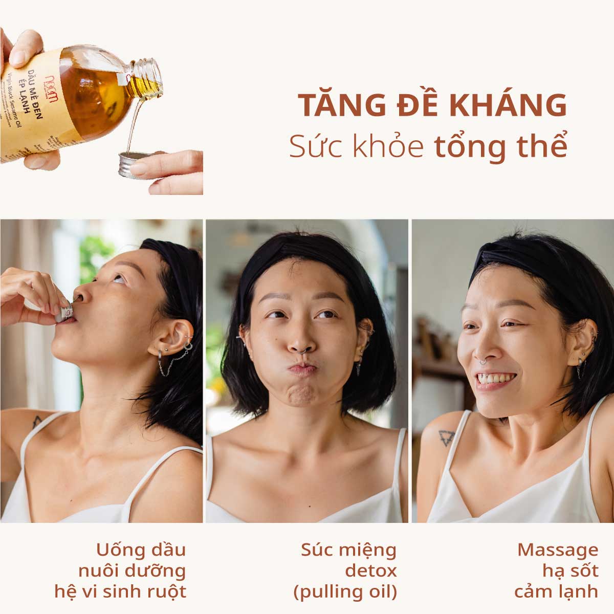 Những thành phần không xà phòng hóa trong dầu mè đen có khả năng kháng viêm