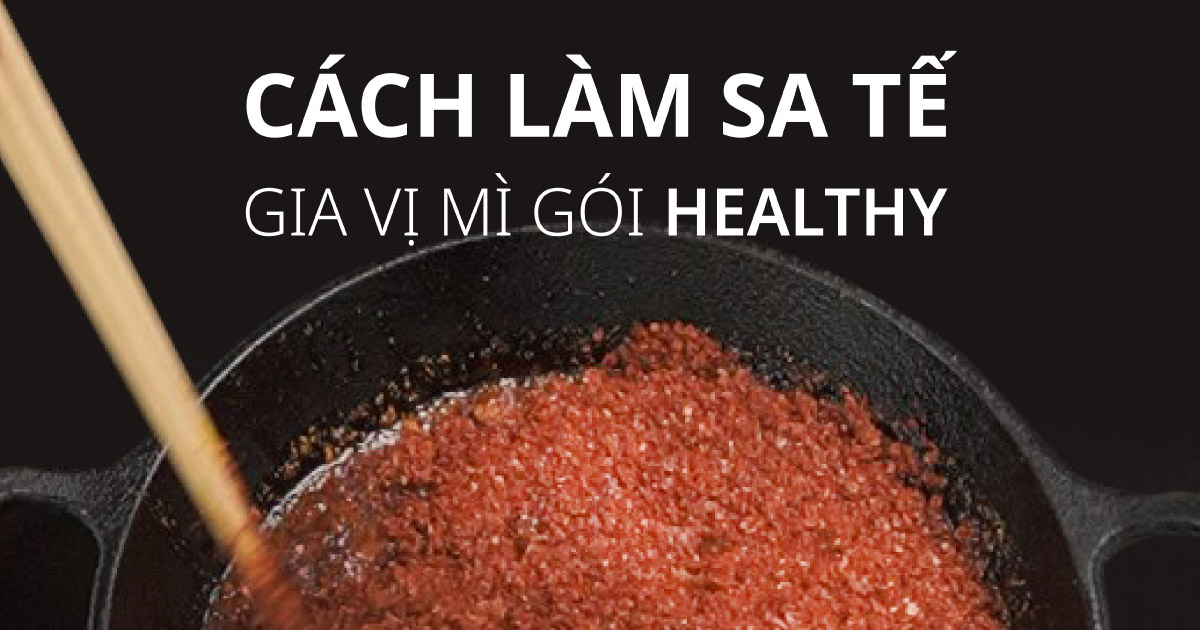 cách làm sa tế từ gia vị thô truyền thống