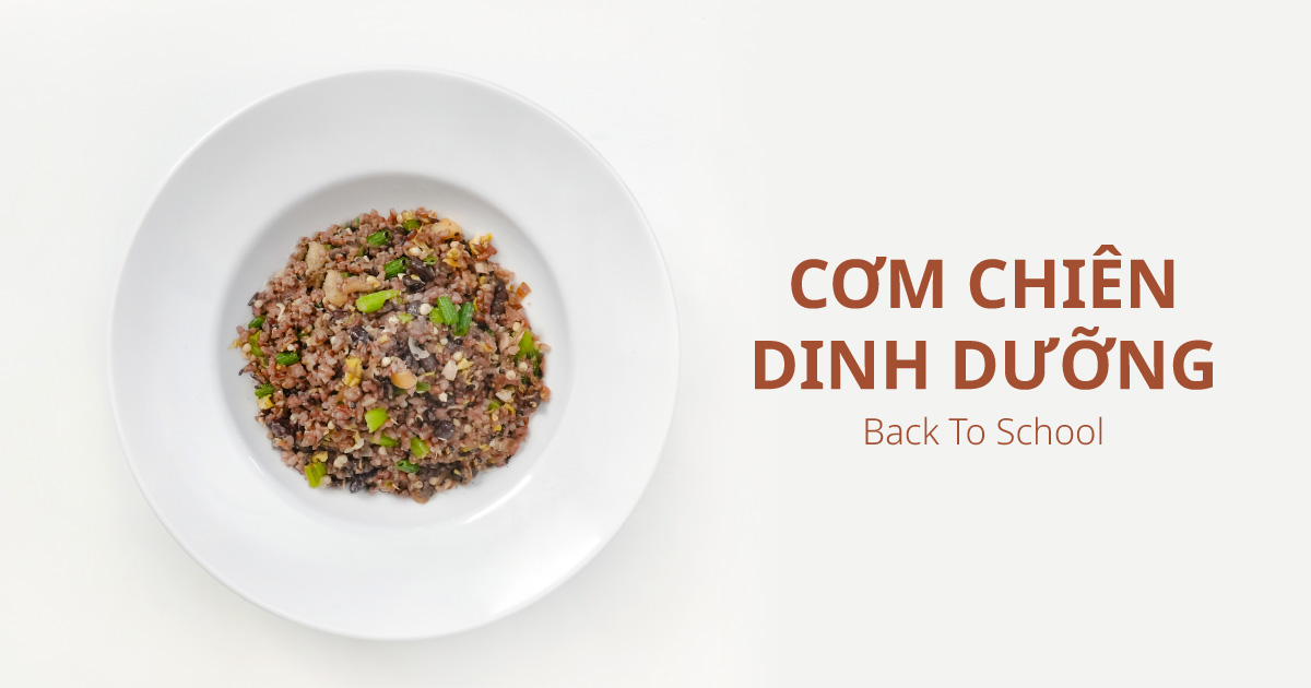 cách làm cơm chiên từ gạo dinh dưỡng